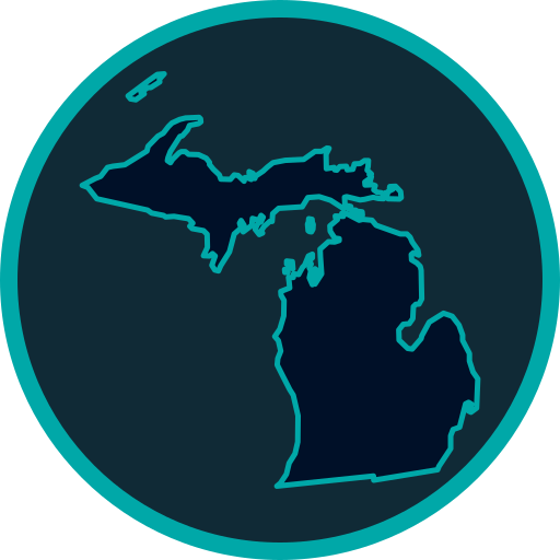 Michigan map avatar